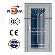 Puerta de la seguridad del exterior del acero inoxidable del diseño agradable (W-GH-09)